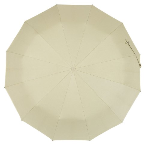 Biały parasol automatyczny Peterson z filtrem UV i pokrowcem – Stylowy Wieszak
