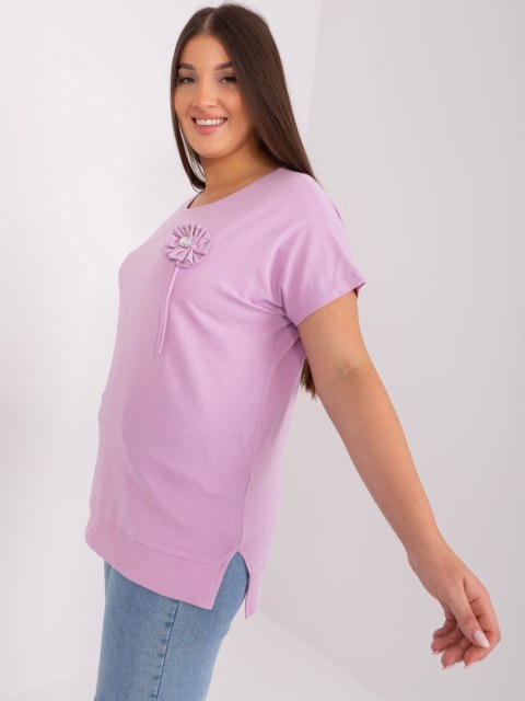 Bluzka RV-BZ-8897.58P jasny fioletowy Bluzka RV-BZ-8897.58P jasny fioletowy