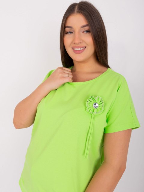 Bluzka RV-BZ-8897.58P limonkowy Bluzka RV-BZ-8897.58P limonkowy