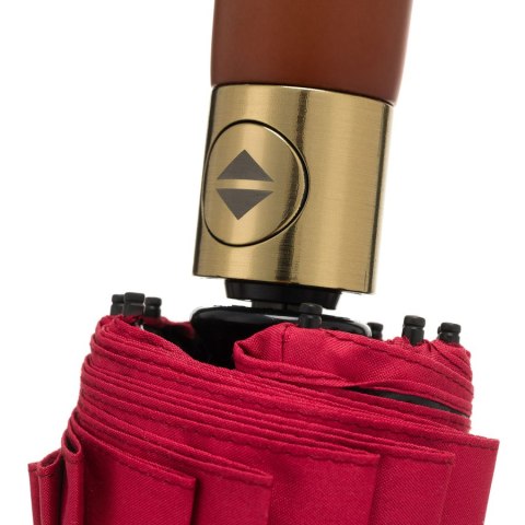 Czerwony parasol automatyczny Peterson z filtrem UV i pokrowcem – Stylowy Wieszak Czerwony parasol automatyczny Peterson z filtrem UV i pokrowcem – Stylowy Wieszak