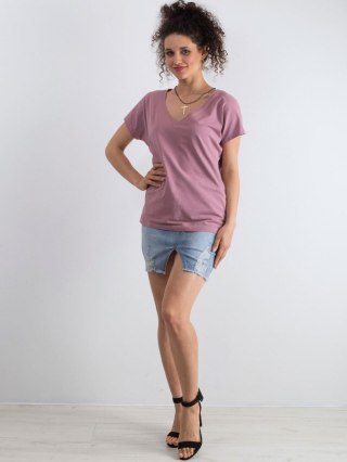 T-shirt RV-TS-4832.19P ciemny różowy S