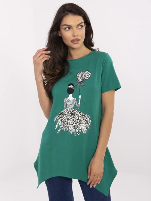 Bluzka CLM-BZ-1702.89 zielony S