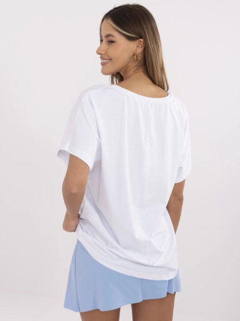 T-shirt CLM-TS-0023.94 biały M T-shirt CLM-TS-0023.94 biały M