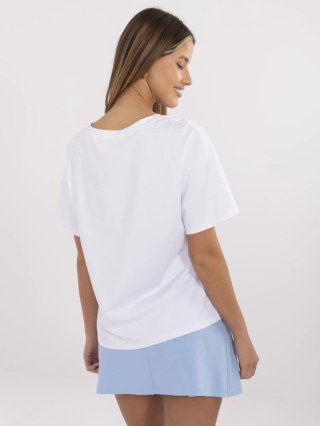 T-shirt MI-TS-M3221G.75 biały