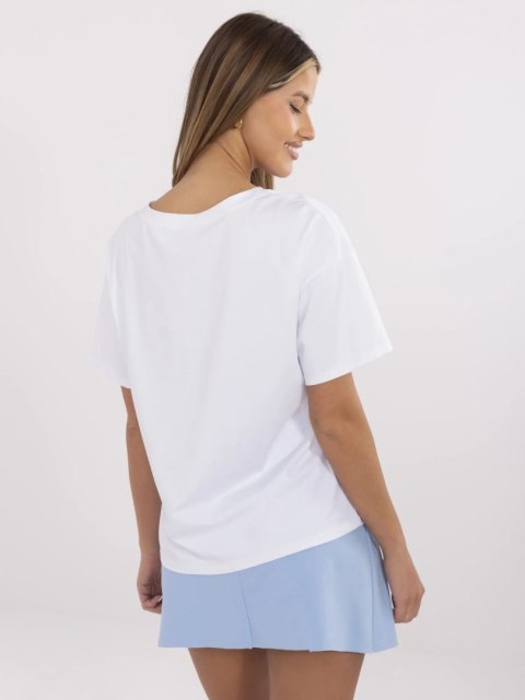 T-shirt MI-TS-M3221G.75 biały T-shirt MI-TS-M3221G.75 biały