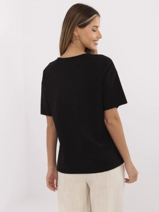 T-shirt MI-TS-M3221G.75 czarny