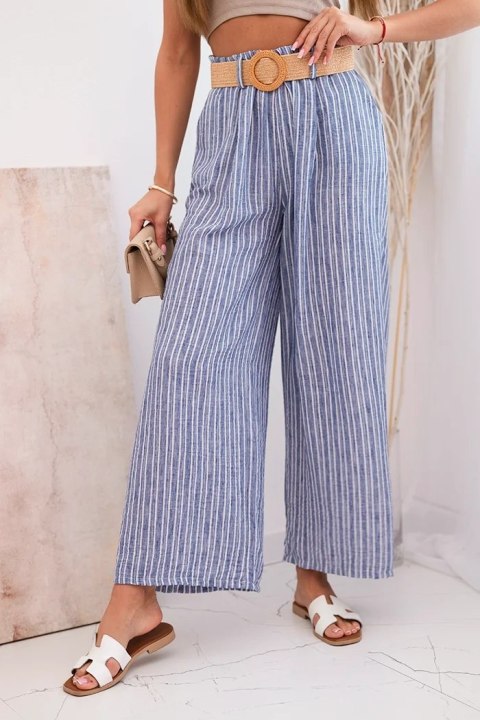 Letnie spodnie damskie w paski – Stylowy Wieszak Letnie spodnie damskie w paski – Stylowy Wieszak