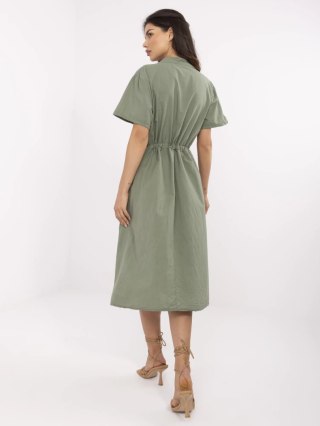 Sukienka MI-SK-109898.68 khaki