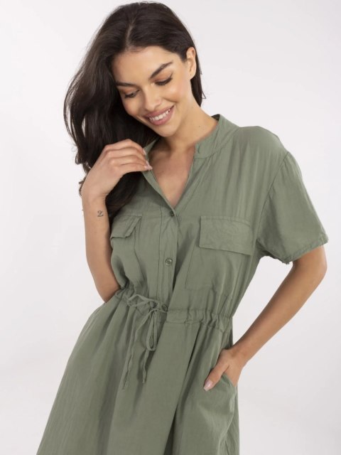 Sukienka MI-SK-109898.68 khaki Sukienka MI-SK-109898.68 khaki