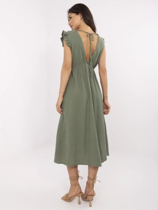 Sukienka MI-SK-122126.77 khaki