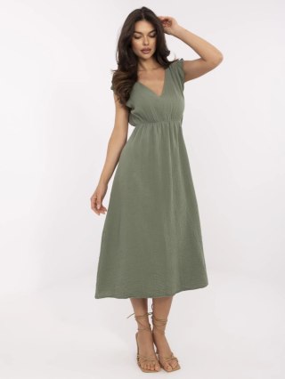 Sukienka MI-SK-122126.77 khaki
