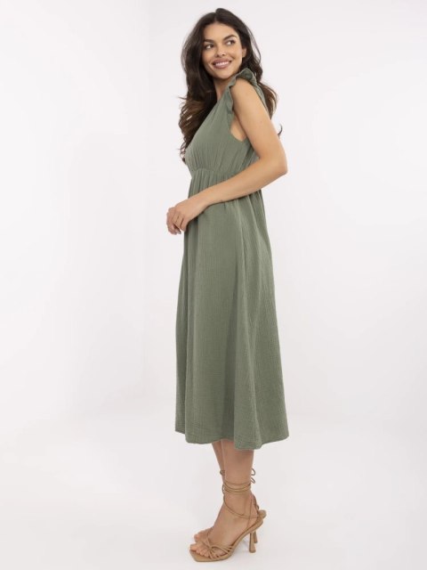Sukienka MI-SK-122126.77 khaki Sukienka MI-SK-122126.77 khaki