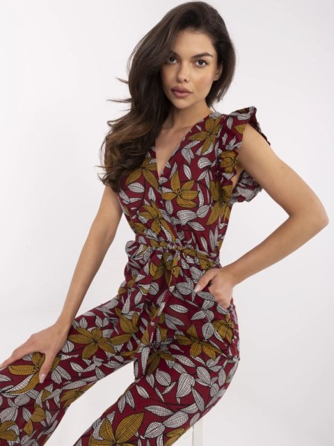 Kombinezon DHJ-KO-13568.13P bordowy