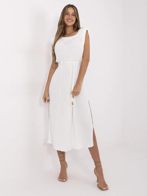 Sukienka DHJ-SK-19830.00 ecru