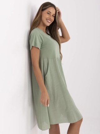 Sukienka MO-SK-1005.67 khaki