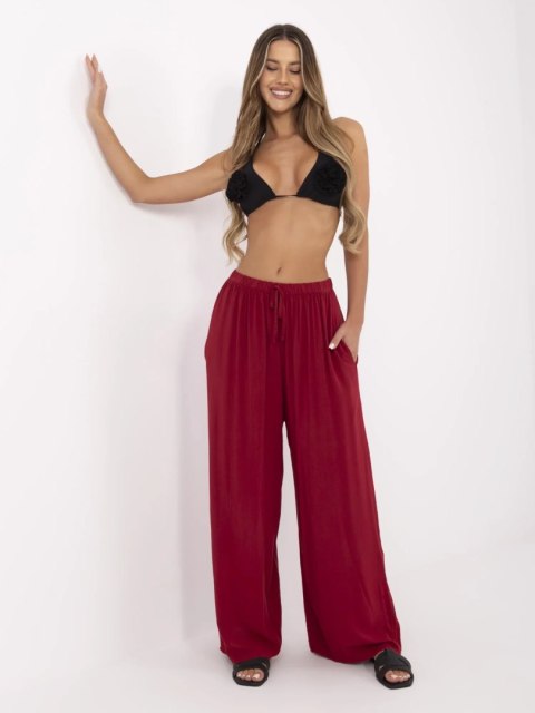 Spodnie MI-SP-25734.78 bordowy Spodnie MI-SP-25734.78 bordowy