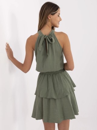 Sukienka MI-SK-92166.71P khaki