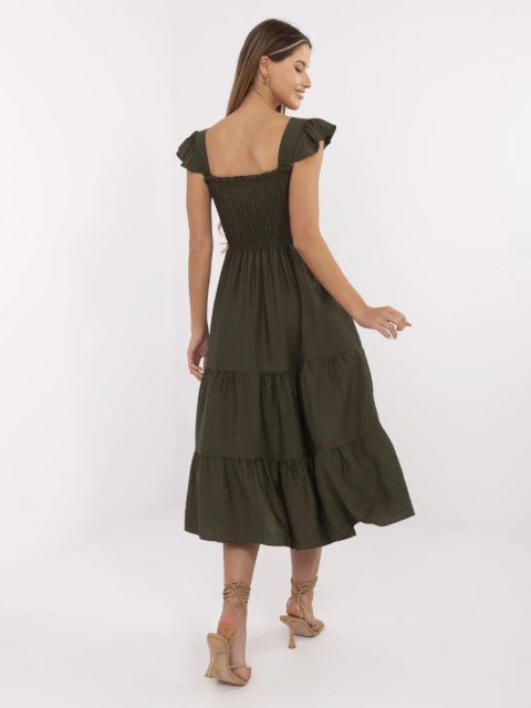 Sukienka MI-SK-A5063.69P khaki Sukienka MI-SK-A5063.69P khaki