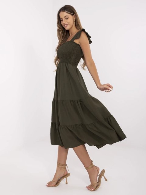 Sukienka MI-SK-A5063.69P khaki Sukienka MI-SK-A5063.69P khaki