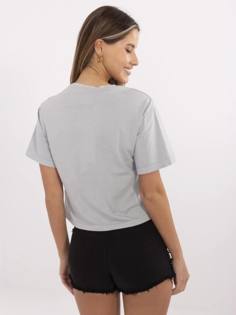 T-shirt 157-TS-0086.59P szary M T-shirt 157-TS-0086.59P szary M