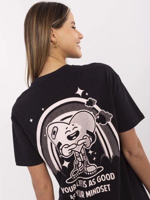 T-shirt D12022AC02645I ciemny szary XS T-shirt D12022AC02645I ciemny szary XS