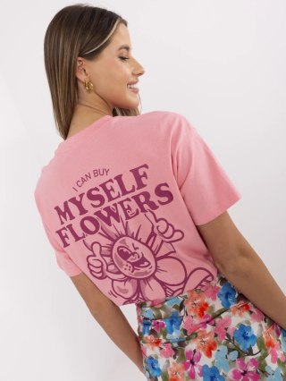 T-shirt D12022AC02645I różowy M