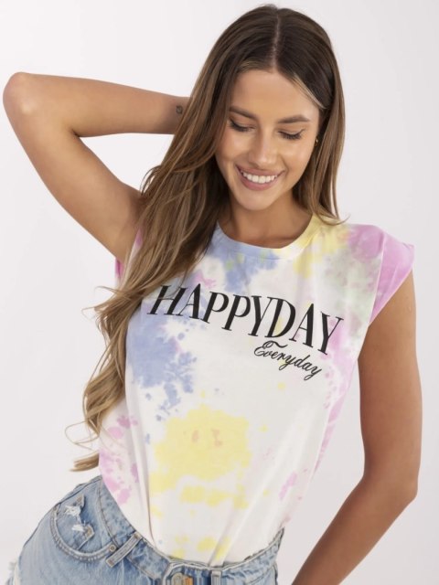 T-shirt FA-TS-6435.88P wielokolorowy T-shirt FA-TS-6435.88P wielokolorowy