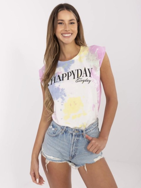 T-shirt FA-TS-6435.88P wielokolorowy T-shirt FA-TS-6435.88P wielokolorowy