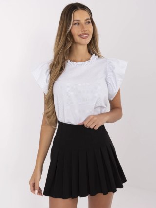Bluzka LK-BZ-506781-2.80 biało-czarny 40