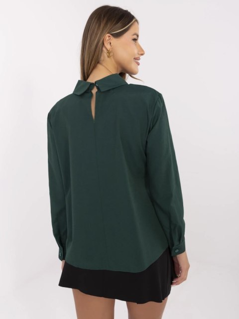Koszula LK-KS-508948.67 ciemny zielony M Koszula LK-KS-508948.67 ciemny zielony M