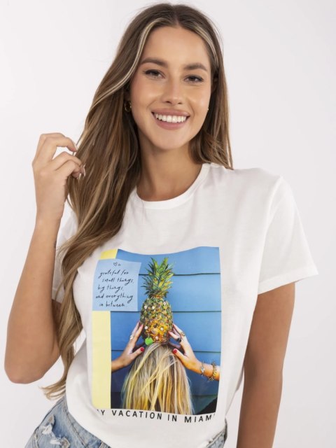 T-shirt PM-TS-SS21TX48.27P biały S T-shirt PM-TS-SS21TX48.27P biały S