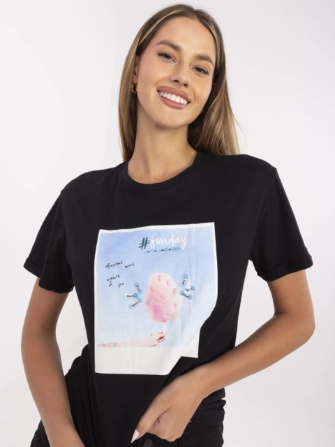 T-shirt PM-TS-SS21CA59.01P czarny M