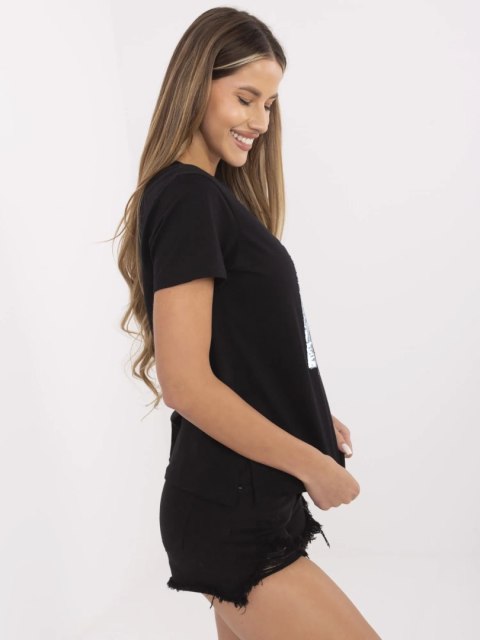 T-shirt PM-TS-SS21TX04.31 czarny M
