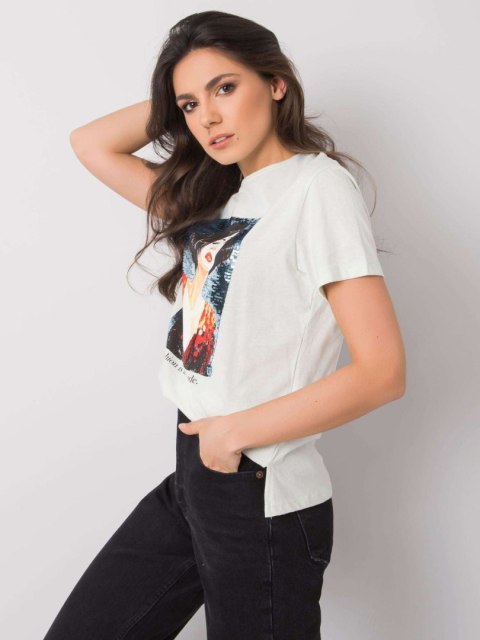 T-shirt PM-TS-SS21TX04.31 mietowy L T-shirt PM-TS-SS21TX04.31 mietowy L