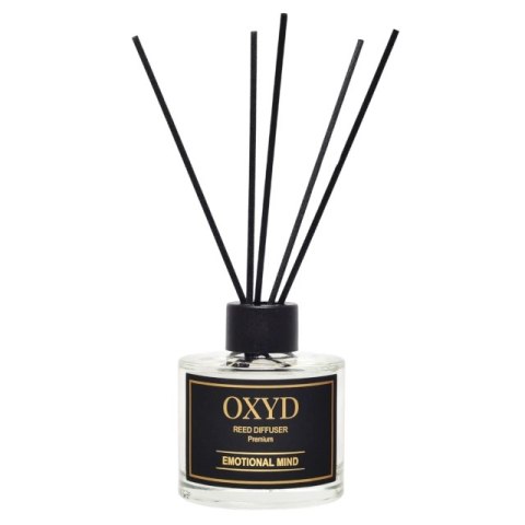 rodukt Oxyd Emotional Mind z eleganckim opakowaniem i szklaną butelką rodukt Oxyd Emotional Mind z eleganckim opakowaniem i szklaną butelką