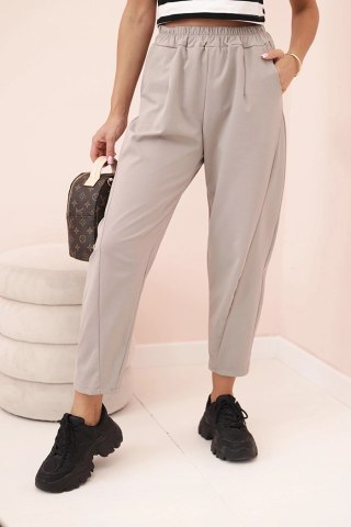 Spodnie Damskie Summer Punto z Kieszeniami – Fango | Stylowy Wieszak