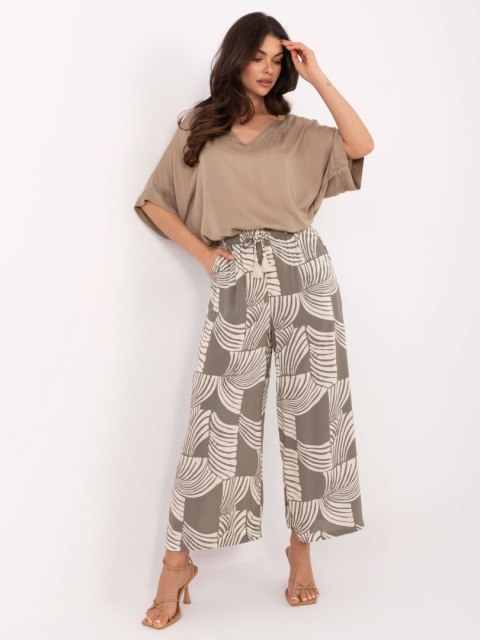 Spodnie D73771M62237G khaki M Spodnie D73771M62237G khaki M