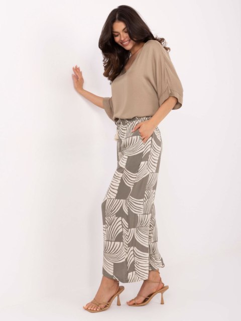 Spodnie D73771M62237G khaki M Spodnie D73771M62237G khaki M