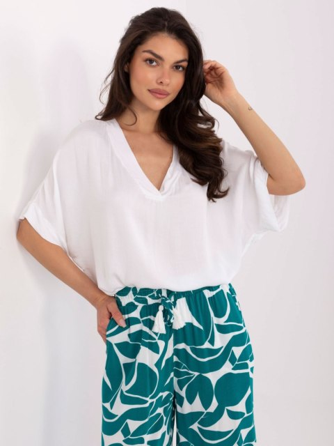 Bluzka TW-BZ-BI-3228.75 biały XL Bluzka TW-BZ-BI-3228.75 biały XL