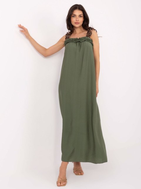 Sukienka MI-SK-A6412.68 khaki