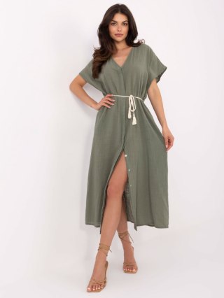 Sukienka TW-SK-BI-2022126.59 khaki M