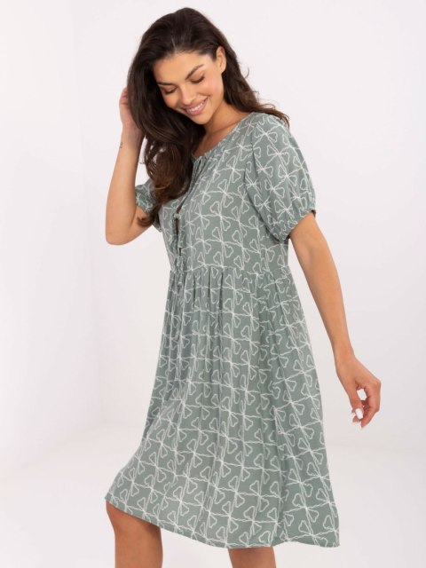 Sukienka D73771M30466A pistacjowy XL Sukienka D73771M30466A pistacjowy XL