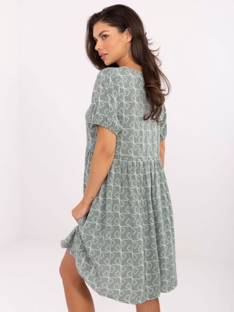 Sukienka D73771M30466A pistacjowy XL Sukienka D73771M30466A pistacjowy XL