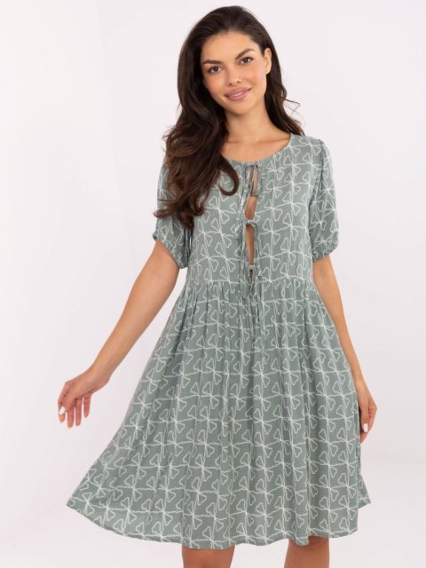 Sukienka D73771M30466A pistacjowy XL Sukienka D73771M30466A pistacjowy XL