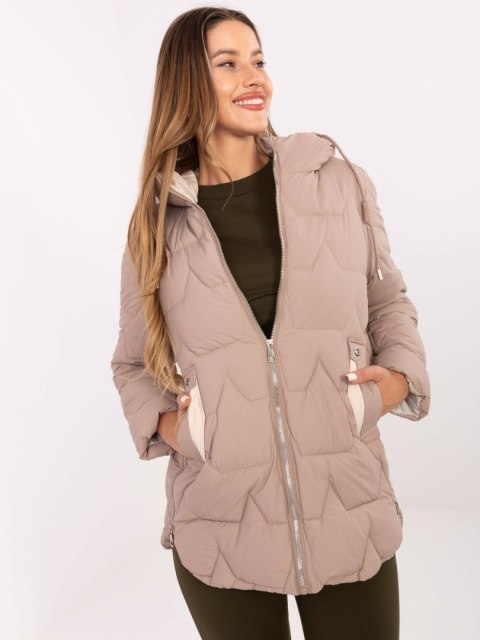 Kurtka MBM-KR-2519.21 ciemny bezowy 2XL Kurtka MBM-KR-2519.21 ciemny bezowy 2XL