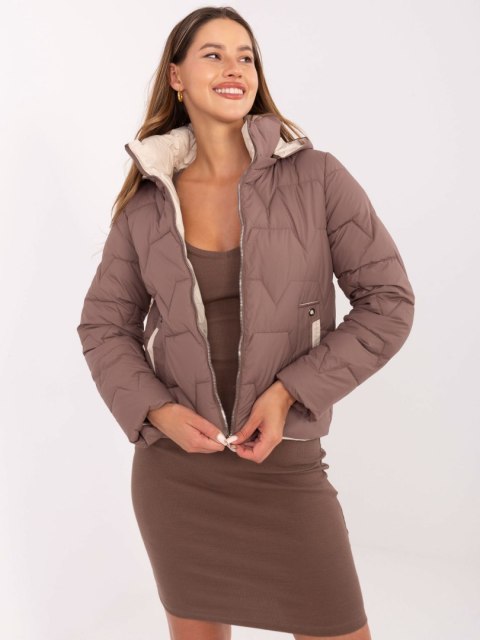 Kurtka MBM-KR-2522.31 brązowy XL Kurtka MBM-KR-2522.31 brązowy XL
