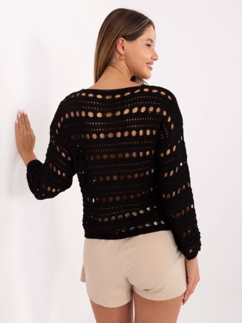 Sweter 205-SW-0370.41 czarny