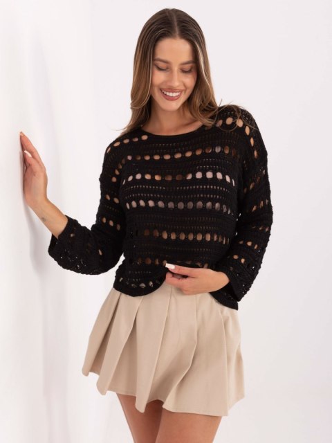 Sweter 205-SW-0370.41 czarny