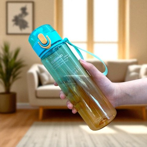Butelka na wodę, bidon 560ML CASNO OMBRE niebiesko pomarańczowy BD53 Butelka na wodę, bidon 560ML CASNO OMBRE niebiesko pomarańczowy BD53