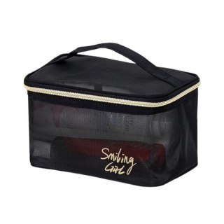 Kosmetyczka organizer na kosmetyki SMILING GIRL rozm. L 22x15x12cm KS108